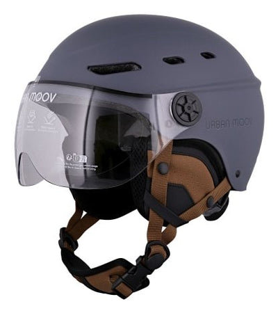 Tnb Urban Moov Helmet Protector With Visera And Orejeras Desmontables - Blue Marino Size L — image 1