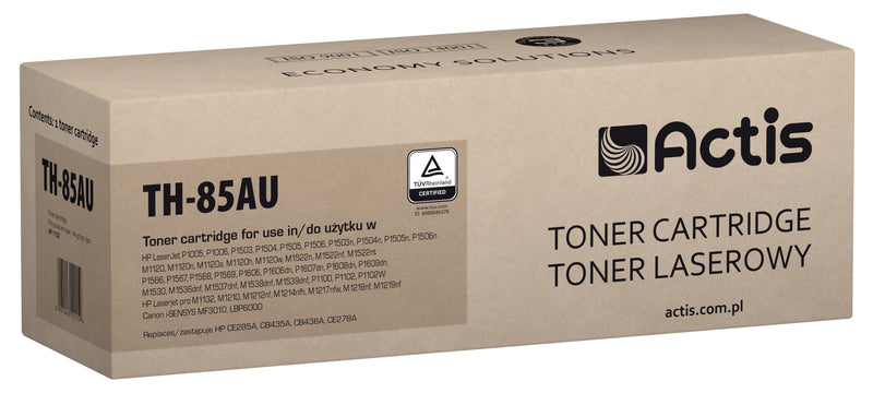 Actis TH-85AU Toner Universal Printers HP, Spare Part HP CE285A, CE278A, CB435A, CB436A, Standard 2100 Páginas