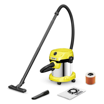 Kärcher Aspiradora Wd 2 Plus S V-15/4/18/C 15 L Drum Seca And Húmeda 1000W Bag Polvo — image 1