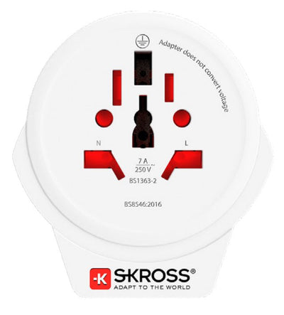 Skross Adapter Mundial a Reino Unido With USB 1500267 — image 1