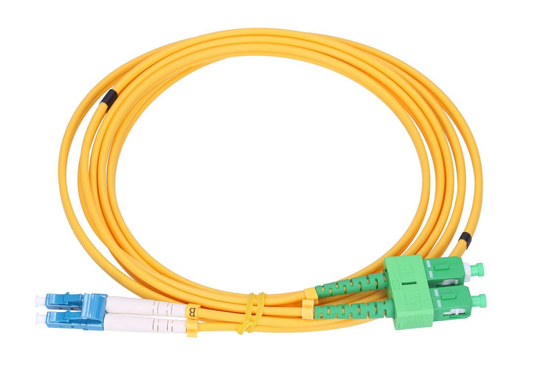 Extralink Cable Fibre Optic Sc/Apc-lc/Upc Sm G.652D Duplex 1M