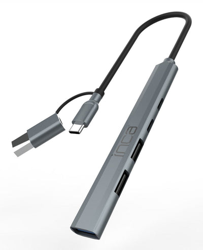 Inca Adapter IUTP-06TX USB C a USB 3.0 2.0 + Typ-c, 100W — image 1