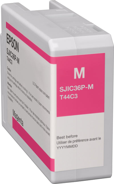Epson SJIC36P(M): Cartridge Ink Colorworks C6500/C6000 Magenta — image 1
