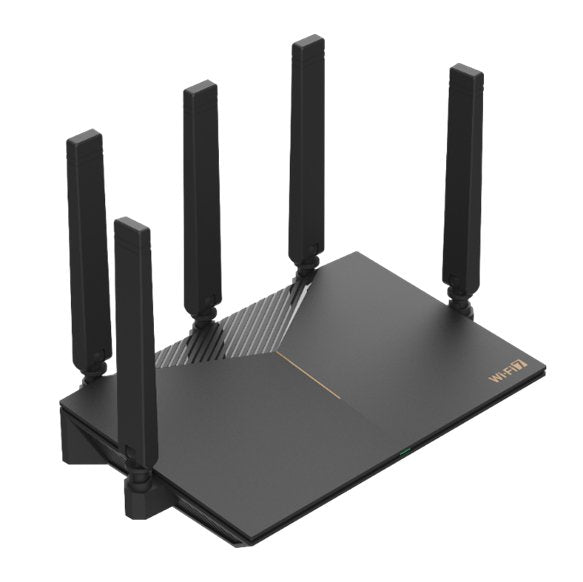 Strong Router ROUTERBE3600 WIFI7 Wireless 2.5 Gigabit Ethernet Double Band (2,4GHZ / 5GHZ) Black
