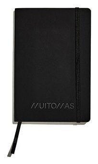 Muitomas NOTESA5BK Notebook And Block A5 Black
