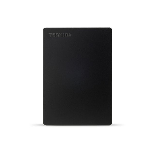 Toshiba Drive External HDD Canvio Slim 1TB Black Ext 2.5 USB 3.0 Alu Finish In