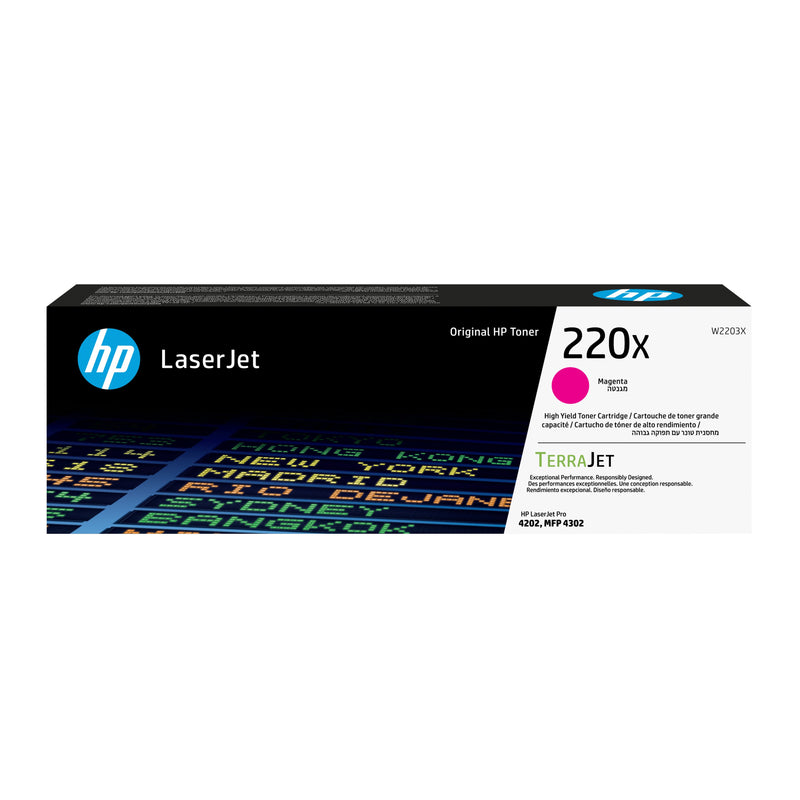 HP Genuine Toner 220X Magenta W2203X