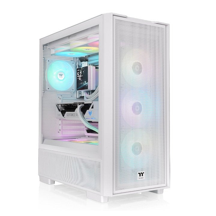 Thermaltake PC Case Midi S380 Tg ARGB Snow White CA-11K-00M6WN-00