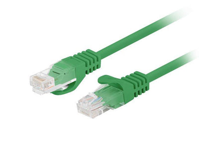 Lanberg Cable Network CAT.5E UTP 3M Green 10-PACK — image 1