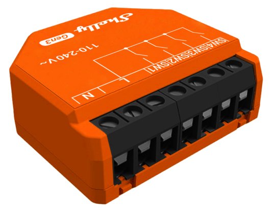 Shelly I4 GEN3 Power Relé Orange