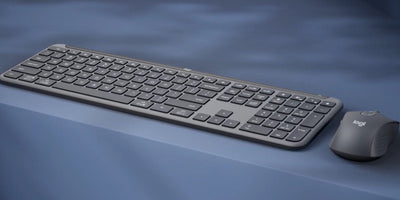 Logitech Keyboard German + Mouse MK950 Signature For Business RF Wireless + Bluetooth Qwertz Graphite — image 1