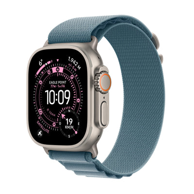 Watch Ultra 3 GPS + Cellular 49MM Koperta 49MM Z Tytanu W Kolorze Naturalnym Opaska Alpine W Kolorze Jasnoazul — image 1