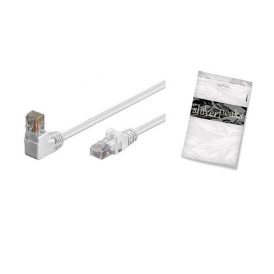 Shiverpeaks Network Cable CAT.6 S/FTP Pimf Winkel-recto White 1,0M — image 1