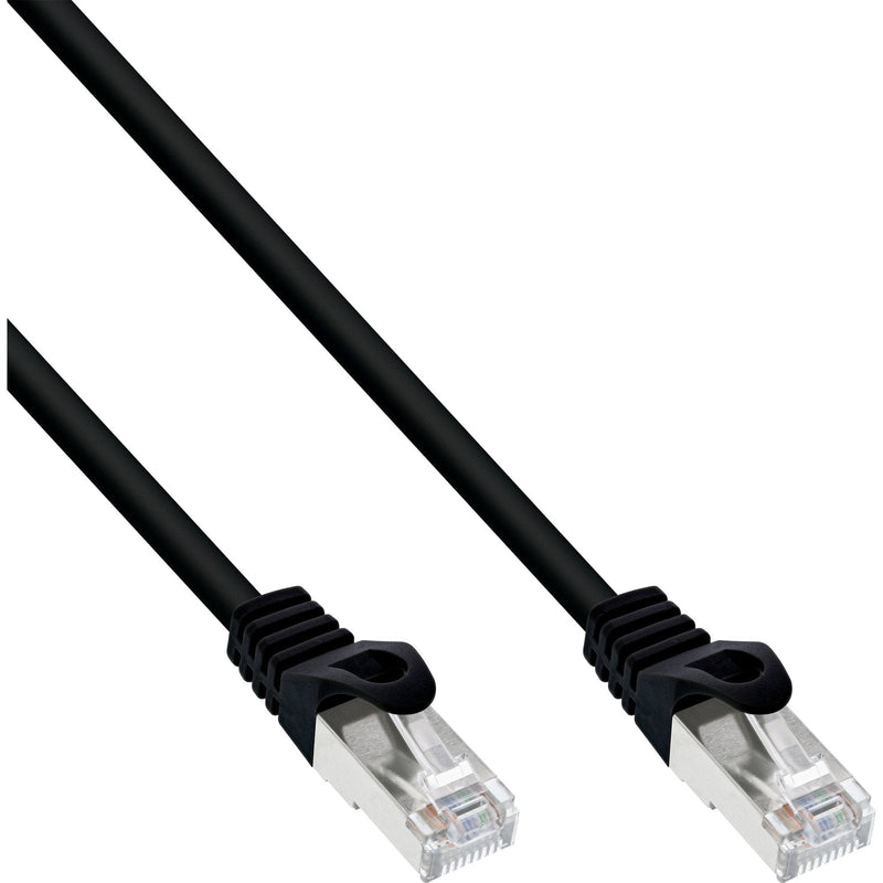 Inline Network Cable F/UTP CAT.5E Black 1M