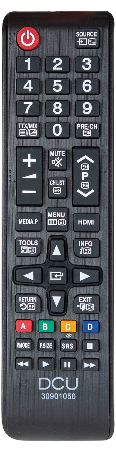 Dcu 30901050 Remote Control Universal Tvs Samsung LCD/LED — image 1