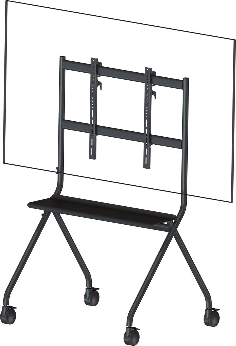 Carro Soporte Suelo Pantalla Carro Se Adapta a Pantallas 55A 100 Con Tamaños VESA Hasta 900 X 600 Haga Que