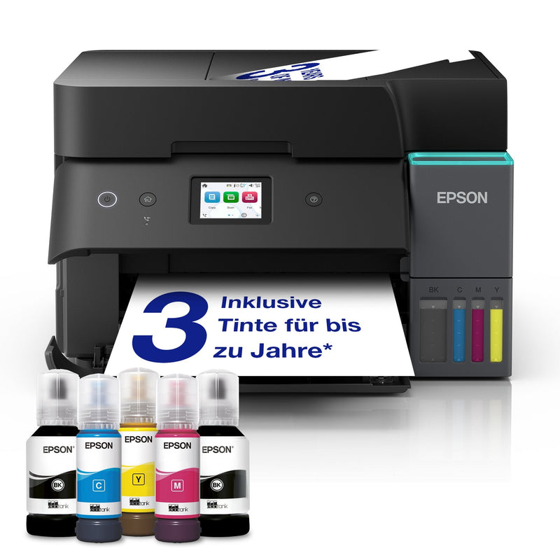 Epson Printer Multifunción Ecotank ET-4950 Escanear, Copiar, Fax, Usb, Lan, WLAN, Dúplex (imprimir) C11CL40402