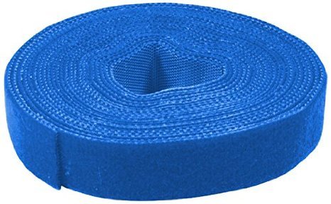 Logilink KAB0053 - Tape Velcro, 4M, Blue