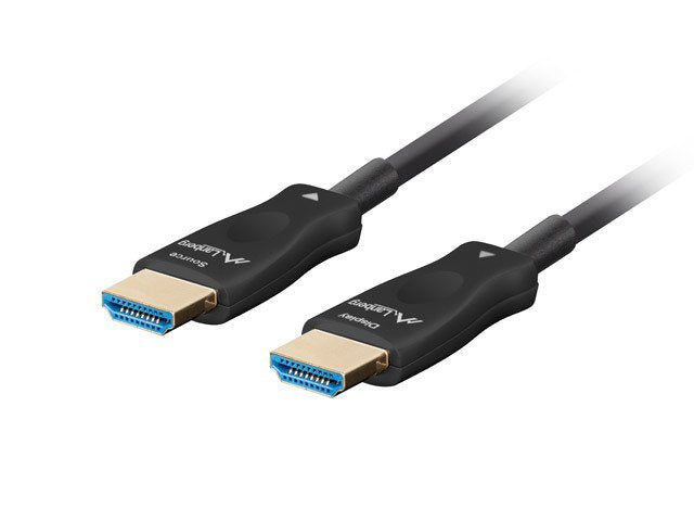 Lanberg HDMI Cable Aoc V2.1M/M Optico Activo 8K60HZ 40M Black