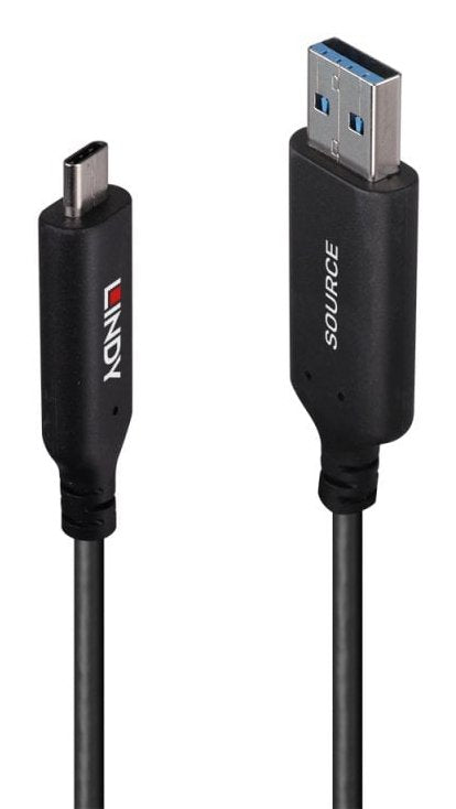Lindy 50M USB 3.2 Gen 1 Type a An C Cable Híbrido
