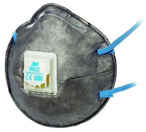 3M Pack 2 Mascarillas Particulas FFP2 - Desechable - With Valve - Niveles Medios Particulas - Colour