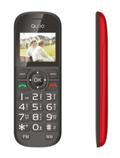 Phone Mobile Phone D1803 1,77 Red 2G Base — image 1
