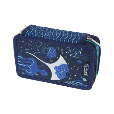 Herlitz Tricase Deep Ocean, Case Estudiante Blue 31 Pieces — image 1