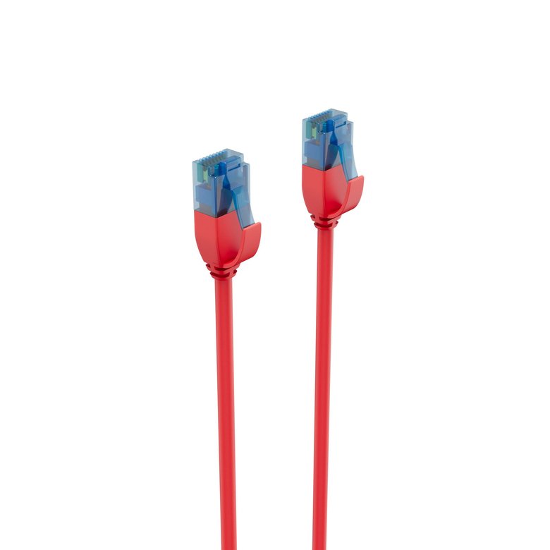 Shiverpeaks Network Cable Network Cable CAT.6 U/UTP Slim Red 2M