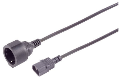 S/Conn Maximum Connectivity 09-07045 Cable Transmisión Black 3M IEC C14 — image 1
