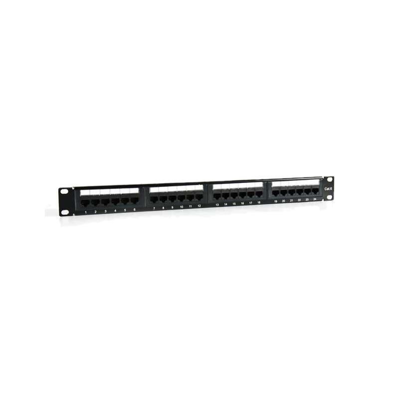2LAN Patch Panel 19 CAT.6 24 Ports UTP