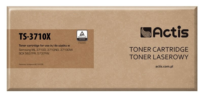 Actis Toner TS-3710X (reemplazo Samsung MLT-D205E - Standard - 10,000 Páginas - Black
