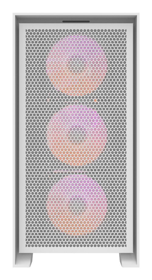 Darkflash DRX70 Mesh Glass Tempered ATX/MATX/ITX White Midi Tower 3 Fans PC Case — image 1