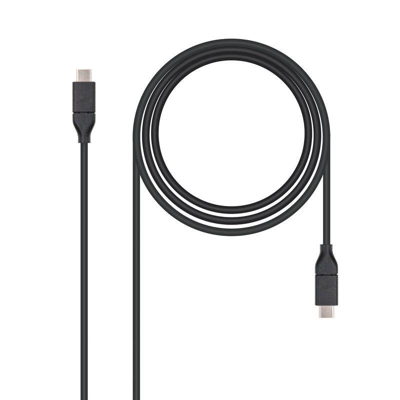 Nanocable USB Cable -c 3.1 Gen 2 10Gbps Male a USB-C Male 1M