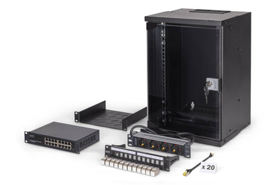Digitus Cabinet Informático Set Network Soho Pro 10 315X300 Mm (anxpr), Black 9 Units Height DN-49103-SET — image 1