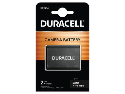 Duracell Digital Camera Battery 7.4V 1030MAH Duracell Replacement Sony NP-FW50 DR9954 — image 1