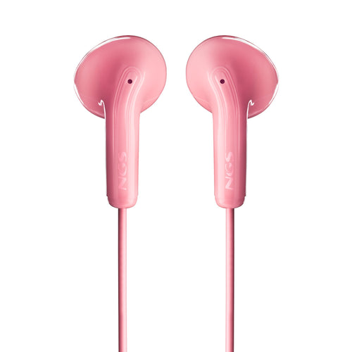 Ngs Headphones Intrauditivos Cross Flip With Microphone Jack 3.5 Rosas — image 1