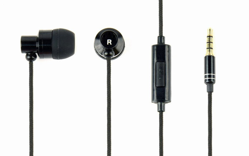 Gembird Mhs-ep-cdg-b Headphone And Helmet Headphones Dentro Or Ído Black