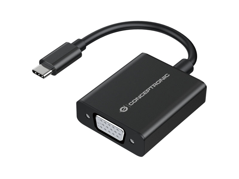 Conceptronic Adapter VGA - USB-C 1080P 60HZ 0.15M