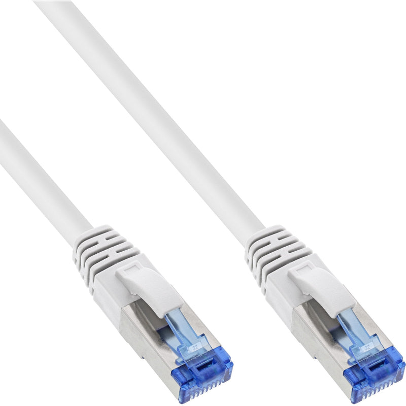 Inline® Network Cable S/FTP Pimf CAT.6A Halogen Free 500MHZ White 2M