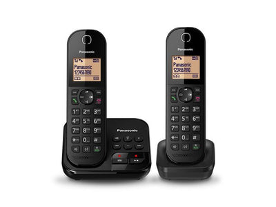 Panasonic Phone Wireless KX-TGC422GB Black Duo — image 1