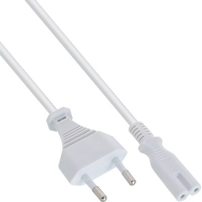 Inline Cable Power , Connector Euro a Connector EURO8, White 5,0M — image 1