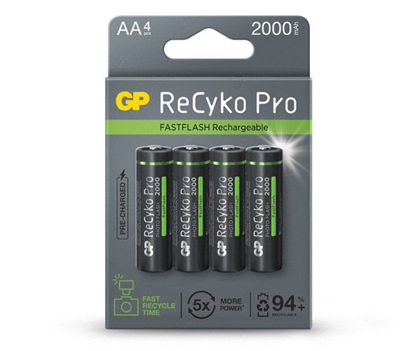 Gp Batteries B2420 Battery Doméstica Battery Rechargeable Aa Níquel-metal Hidruro (nimh)
