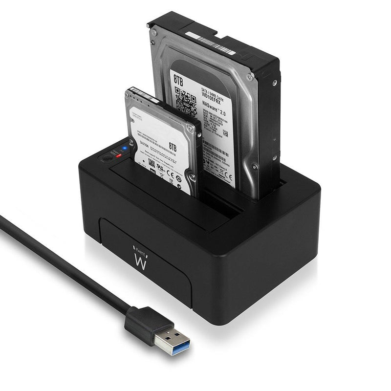 Ewent Docking Station Hard Drive And SSD SATA 2.5 And 3.5/ USB 3.0