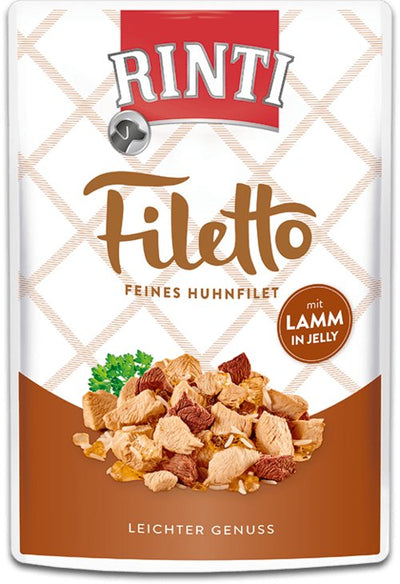 Rinti Filetto Chicken Fillet With Lamb - Comida Húmeda Perros - 100G — image 1