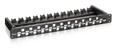 Patch Panel Vacio CAT.6A 24 Ports Keystone 1U — image 1