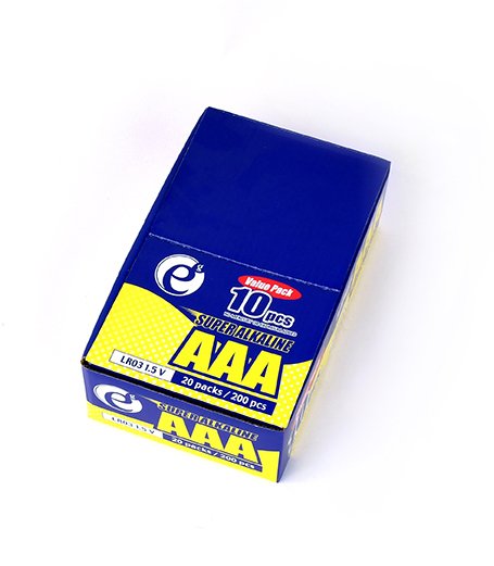 Gembird Super Alkaline Aaa Batteries 10PACK