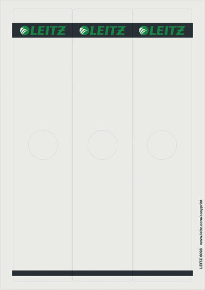 Leitz Labels Ring Binder 8CM Anchura Lomo 61,0 X 279,0MM — image 1