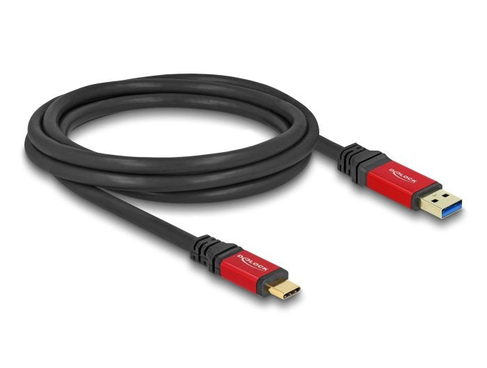 Delock USB 10Gbps USB Cable Type-a M. a USB Typ-c M. 2M