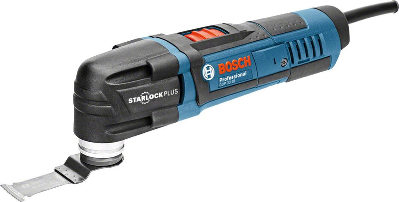 Bosch Tool Multifuncional Professional Multi-cutter Gop 30-28 Professional Blue/Black L-boxx, 300W, Accesorios