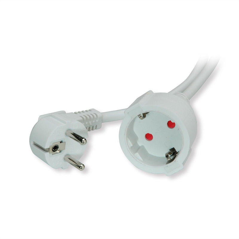 Value Contact Protection Alargador Cable 230VAC, White 10M
